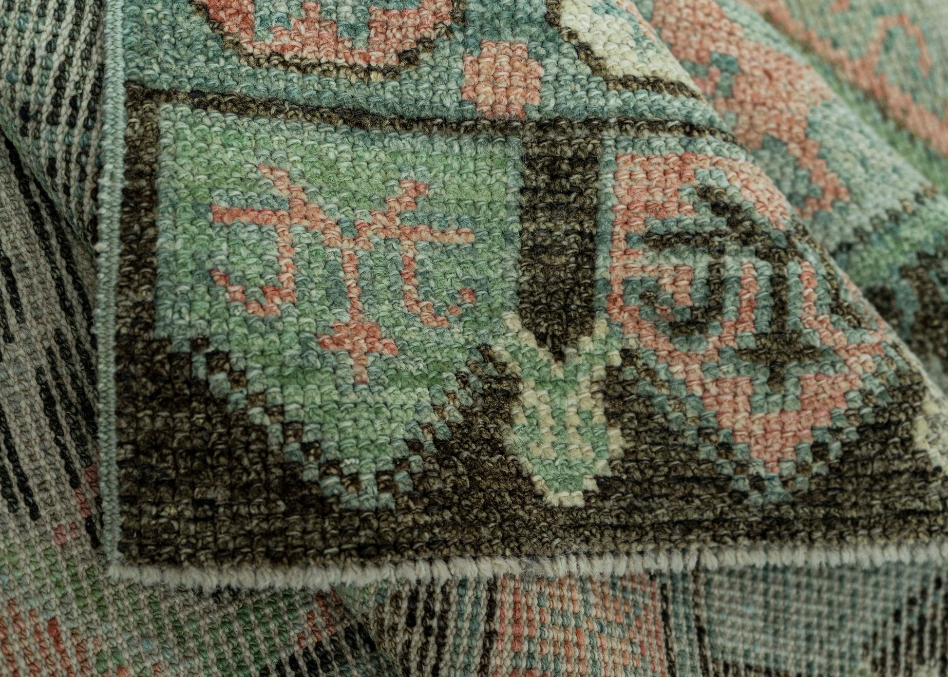 Turkish Oushak Rug 2'10" x 10'6" #20024
