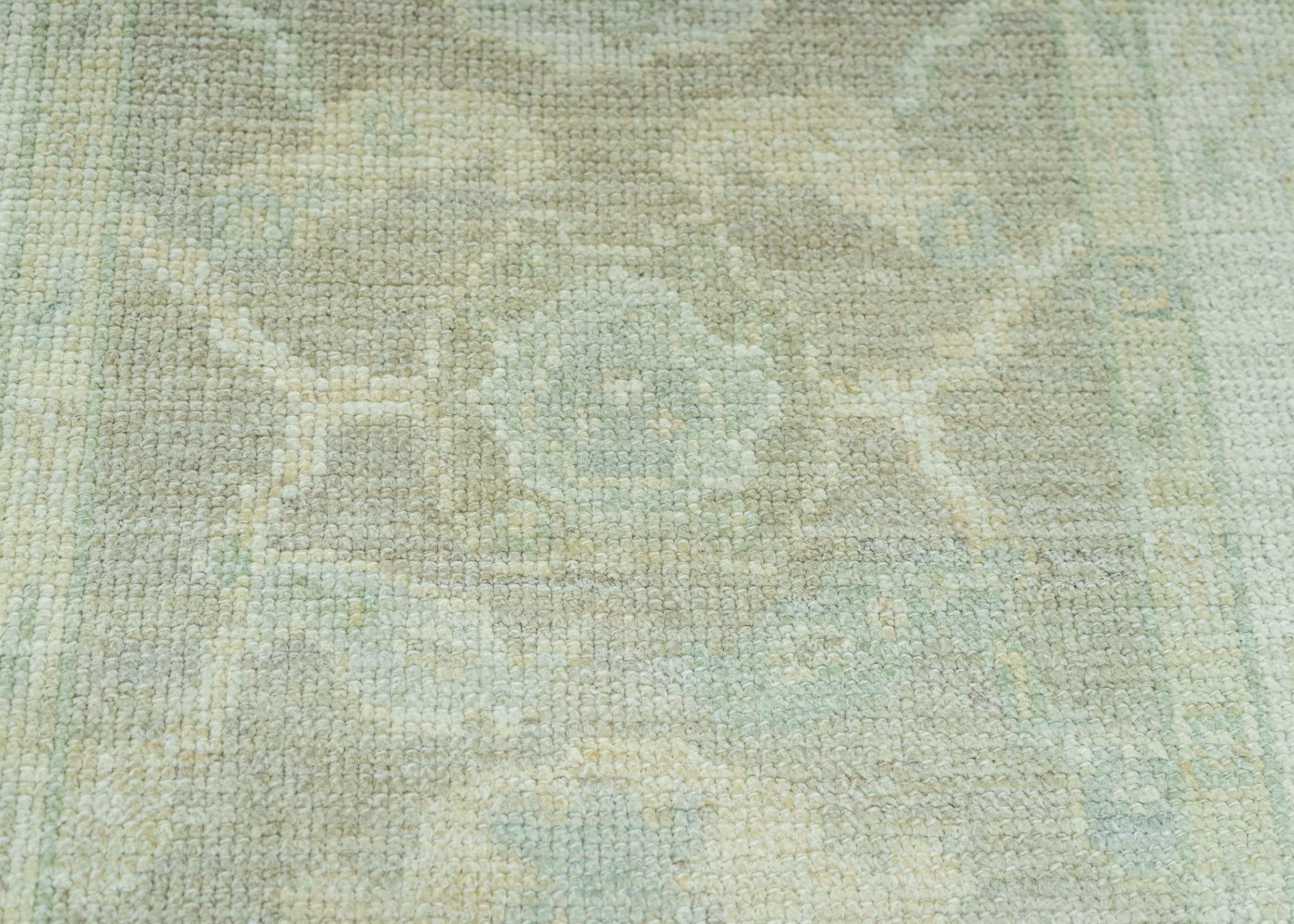 Turkish Oushak Rug 2'6" x 10'4" #19287