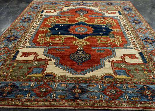 Oriental Handmade Rug  9' x 11'9" #22814