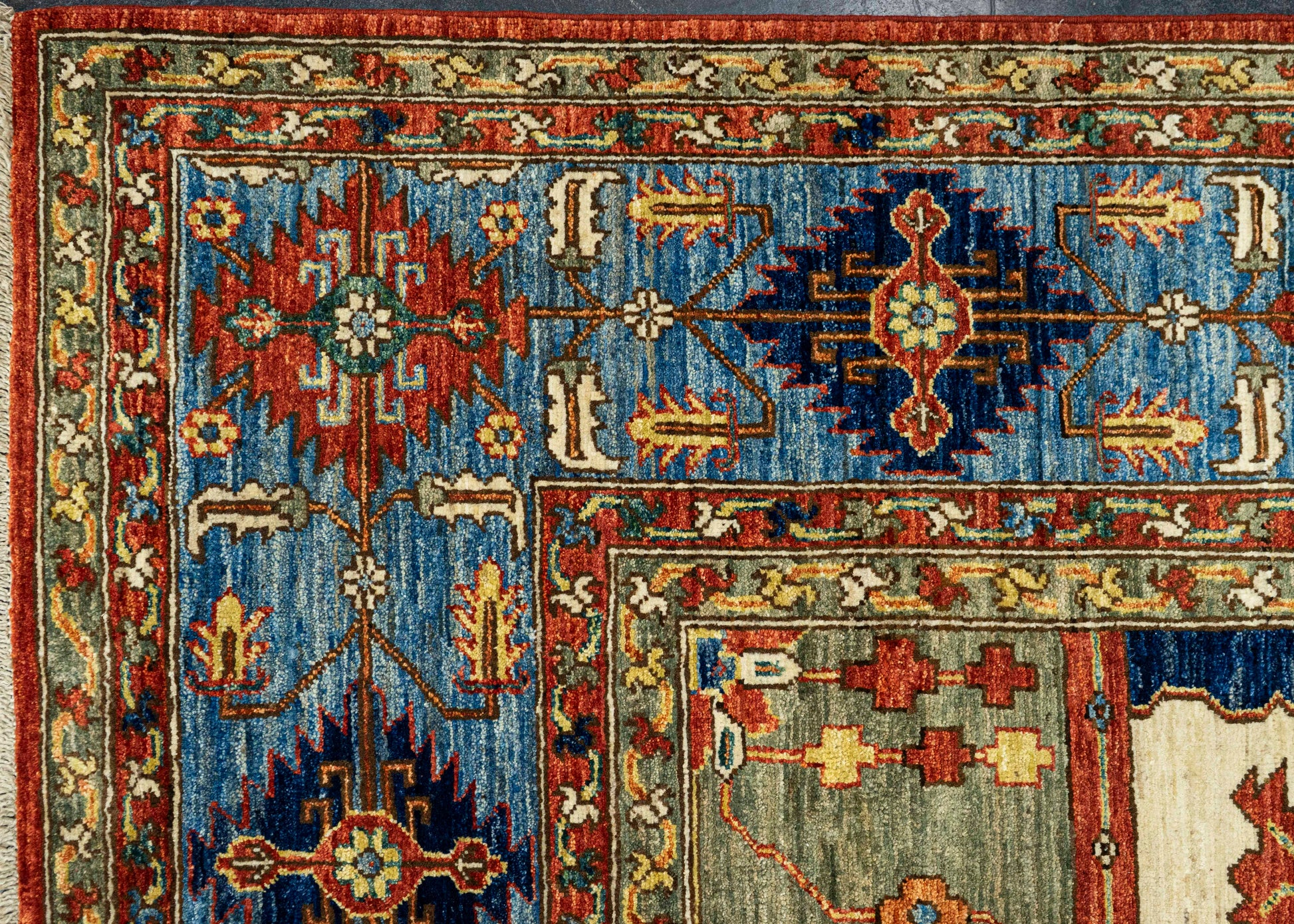 Oriental Handmade Rug  9' x 11'9" #22814