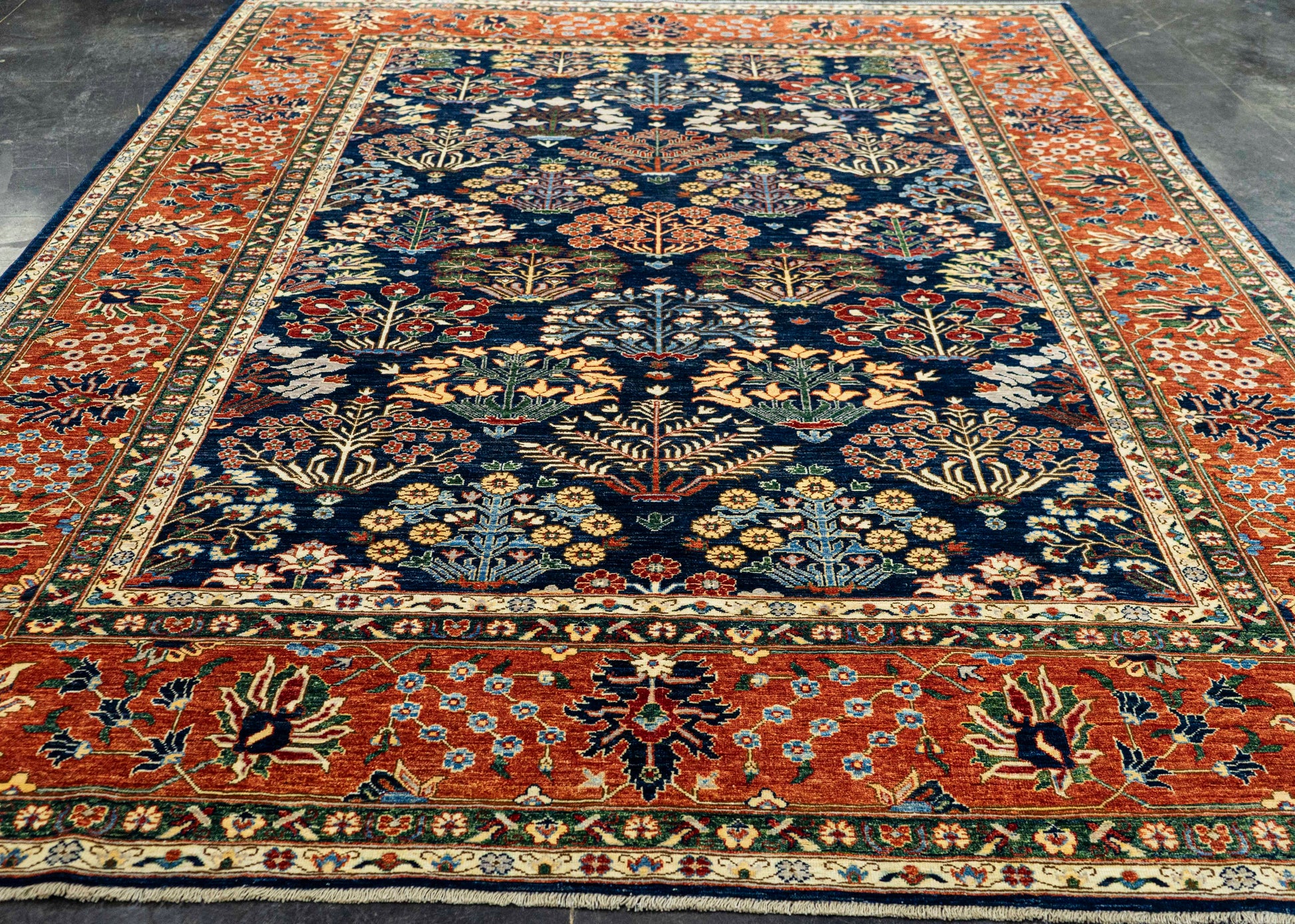 Oriental Handmade Rug  9'1" x 12' #22813