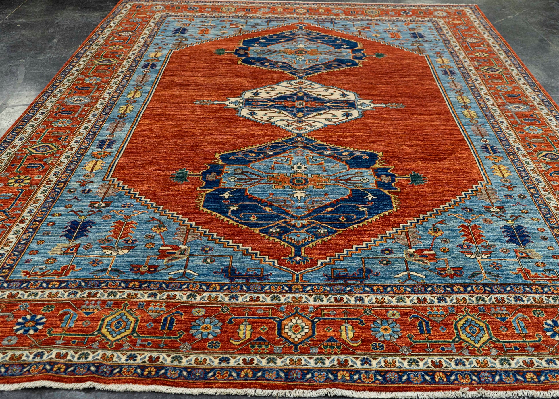 Oriental Handmade Rug  8'10" x 11'10" #22823