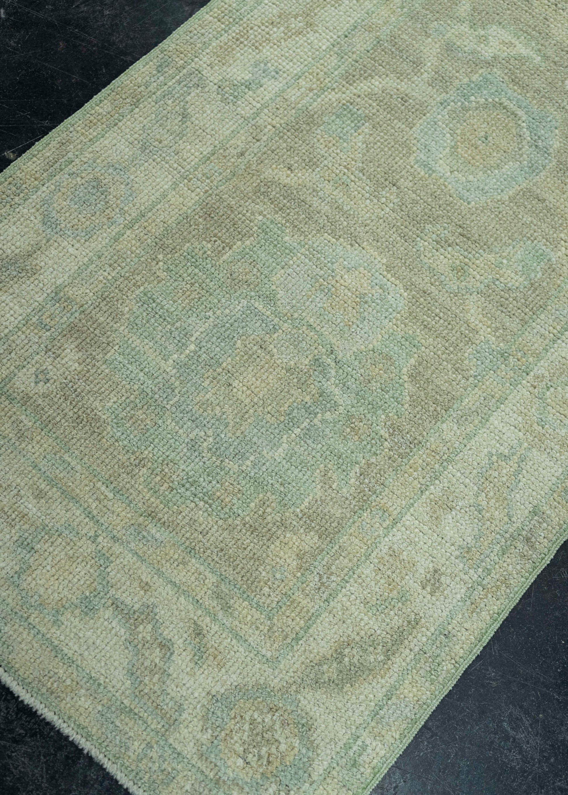 Turkish Oushak Rug 2'2" x 10'3" #19320