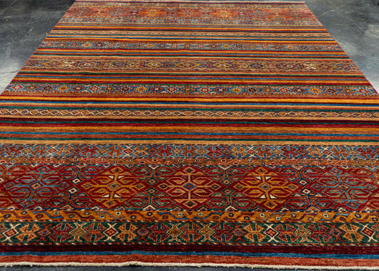 Oriental Handmade Rug  8'8" x 12'1" #22905
