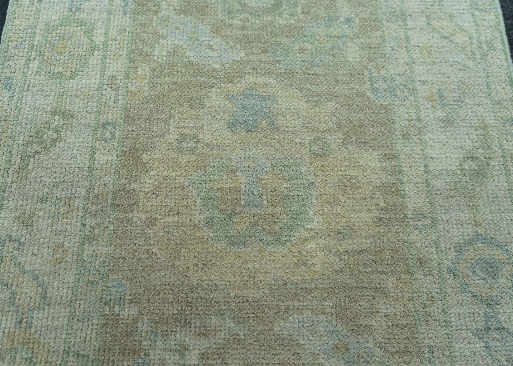Turkish Oushak Rug 2'2" x 10'1" #19293