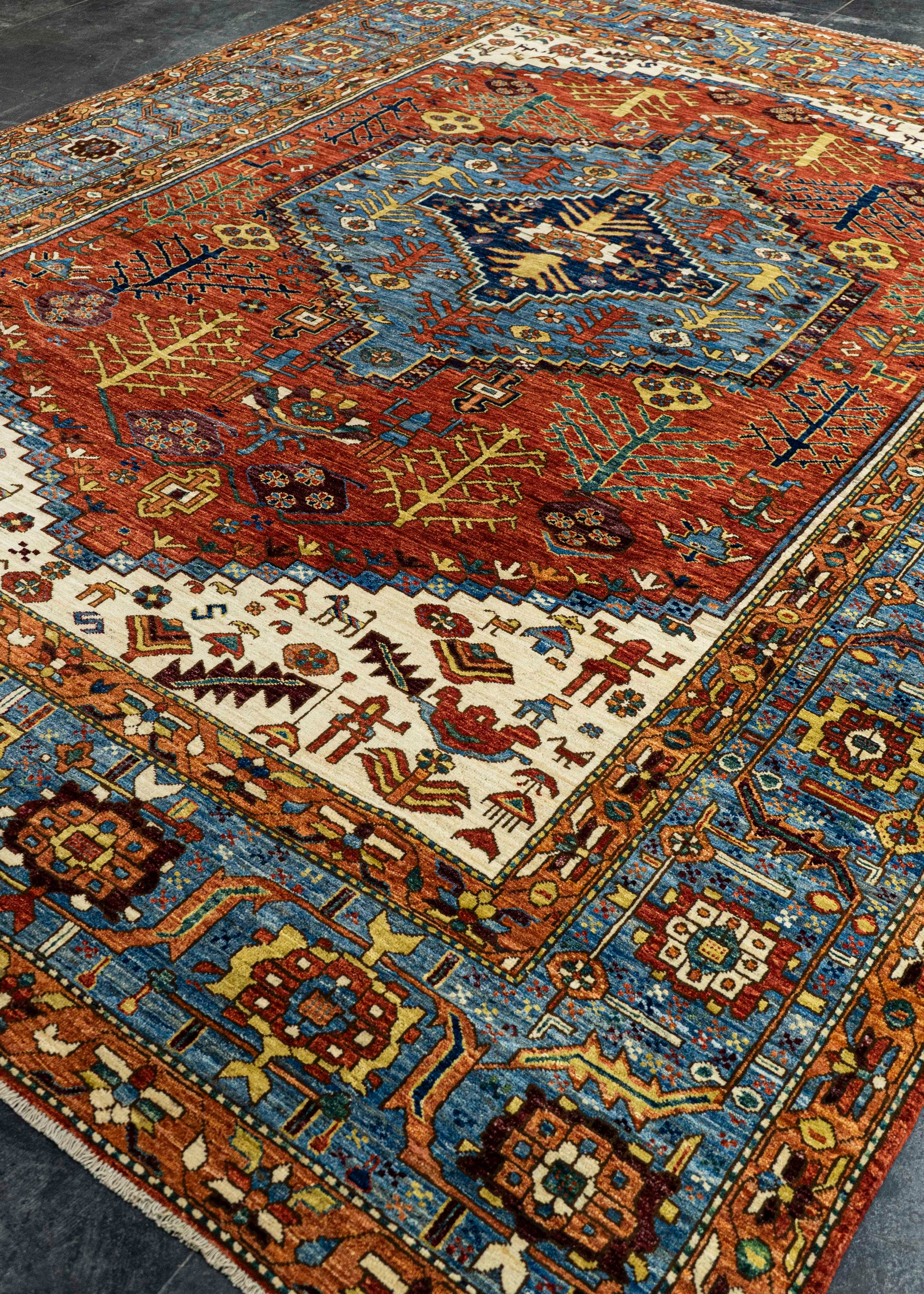 Oriental Handmade Rug  8'11" x 11'11" #22812