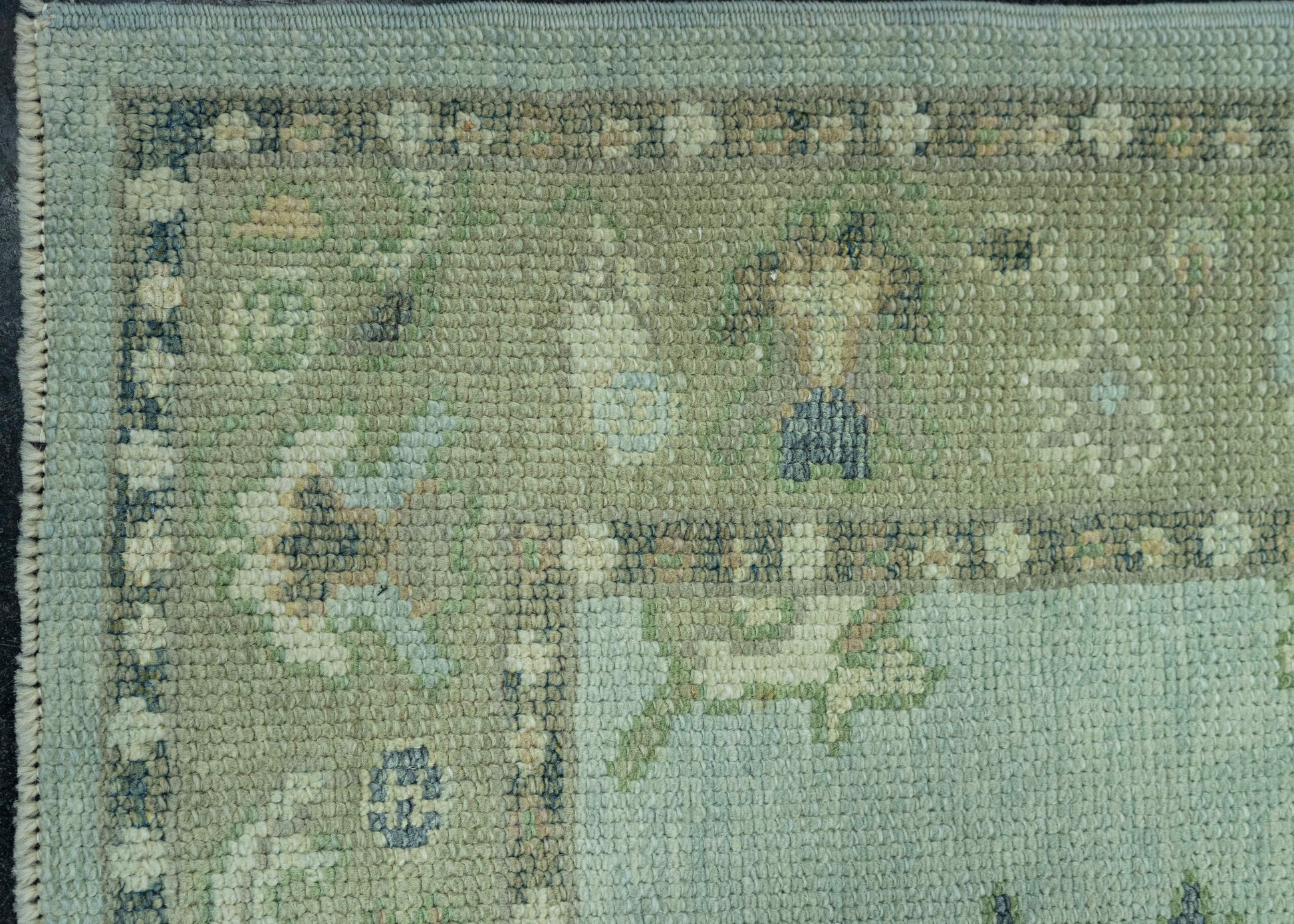 Turkish Oushak Rug 3'2" x 14'6" #19129