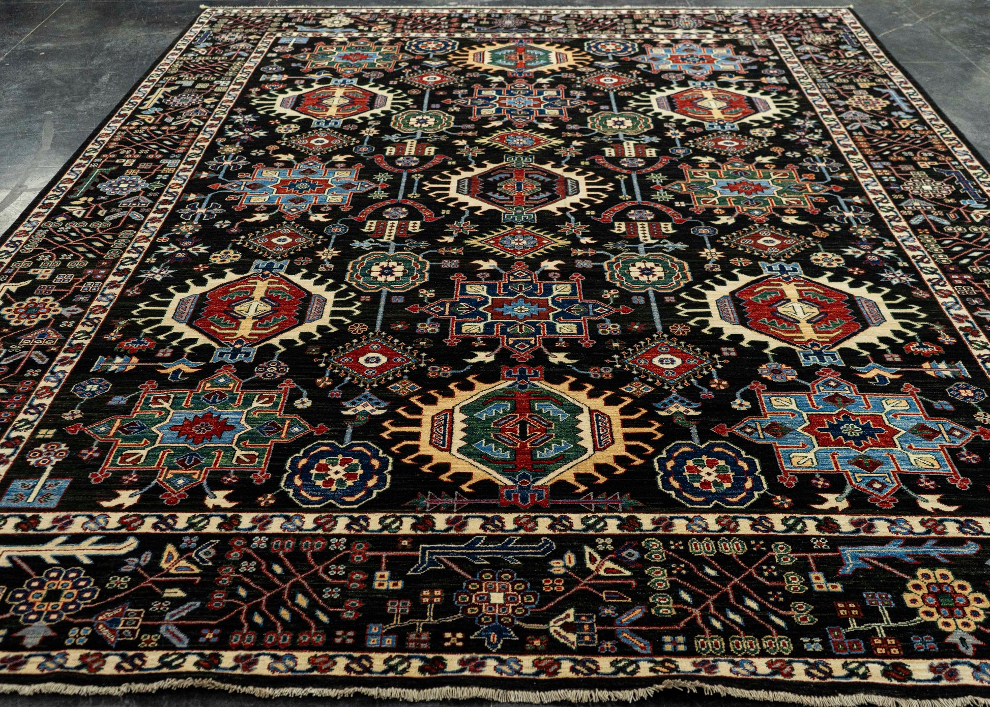 Oriental Handmade Rug  8'11" x 12' #22815
