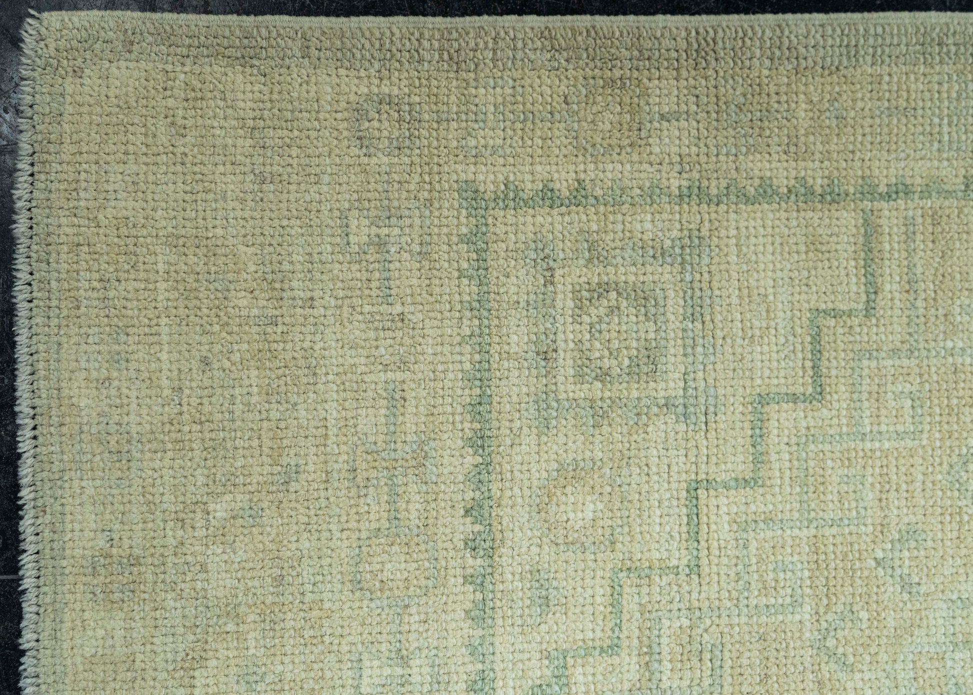 Turkish Oushak Rug 3' x 13'2" #19408