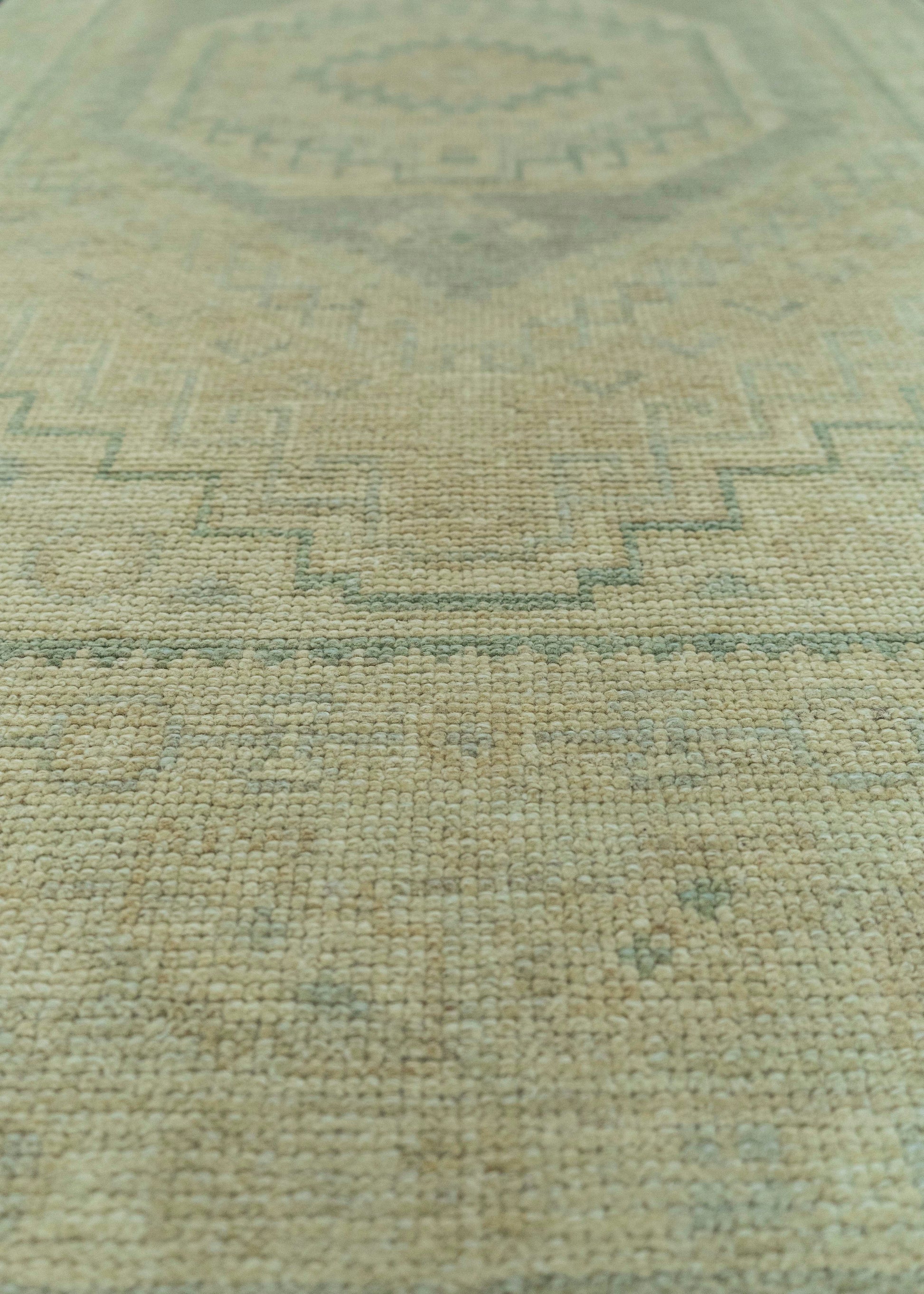 Turkish Oushak Rug 3' x 13'2" #19408