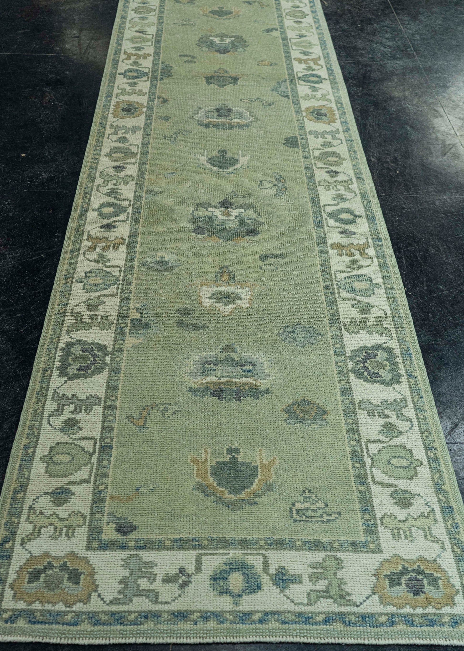 Turkish Oushak Rug 2'11" x 13'7" #19101