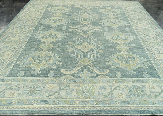 Turkish Oushak Rug 9'2" x 12'10" #22196