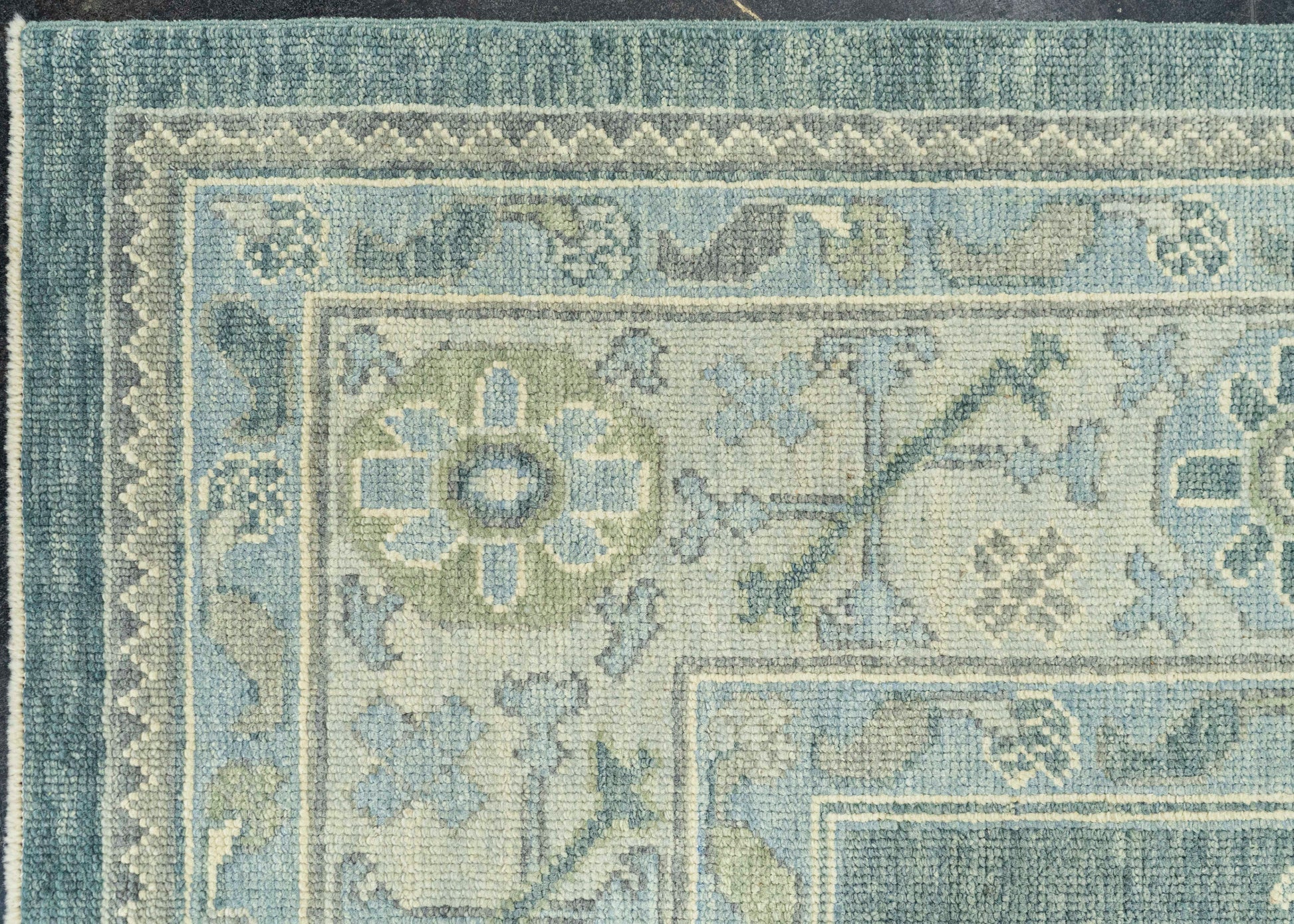 Turkish Oushak Rug 9'2" x 12'10" #22196