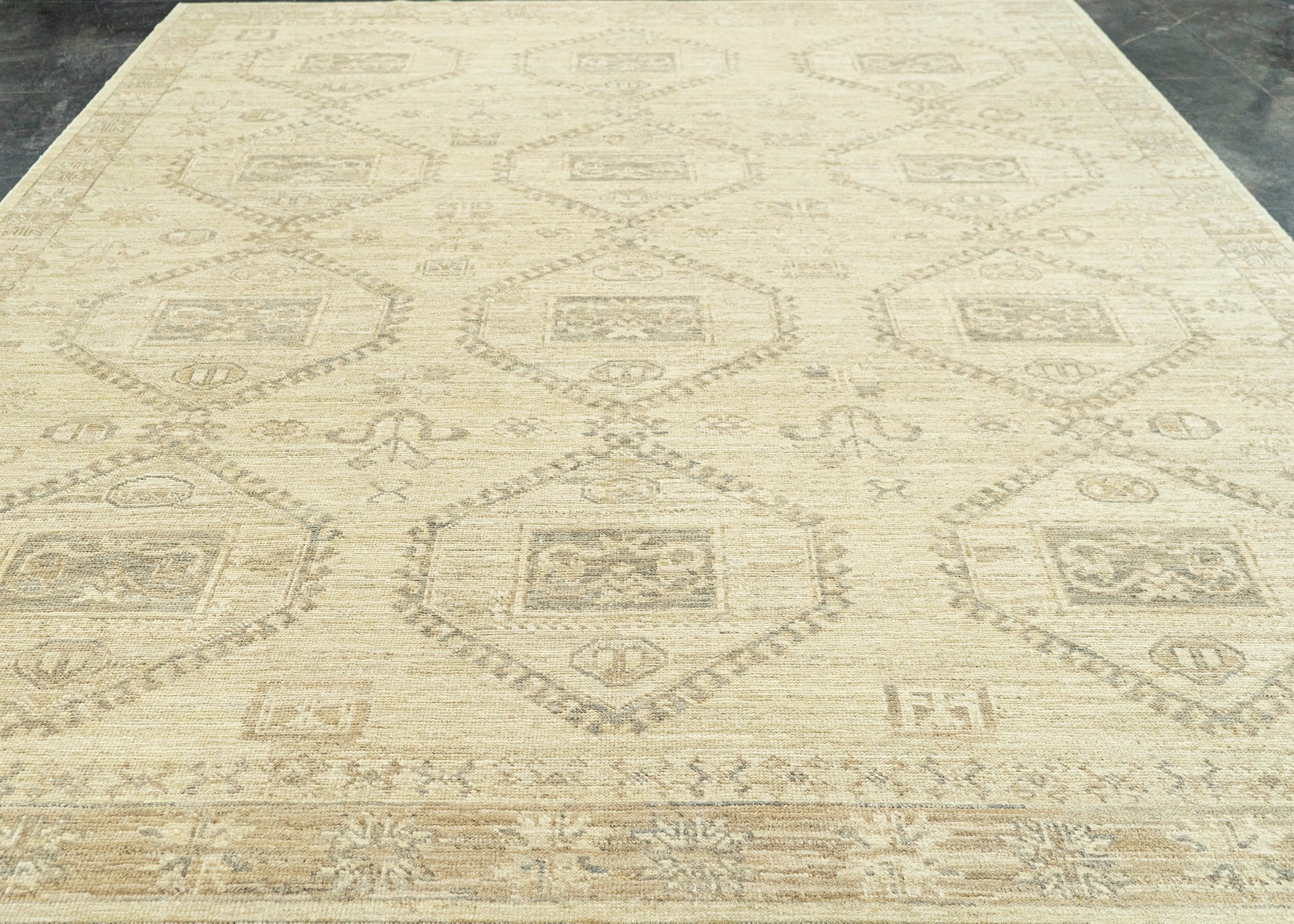 Turkish Oushak Rug 9'3" x 12'4" #23021