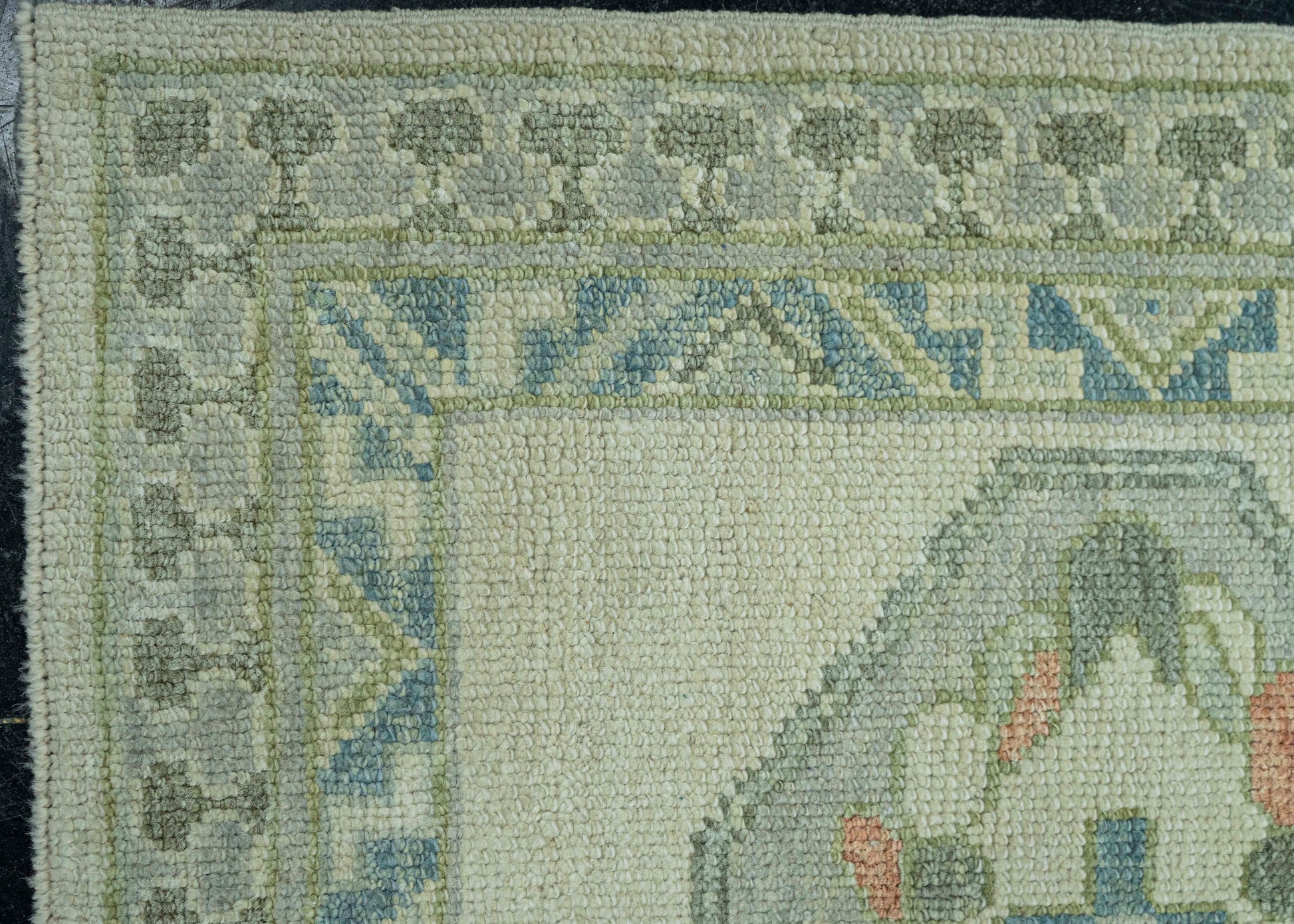 Turkish Oushak Rug 2'9" x 12'4" #19114