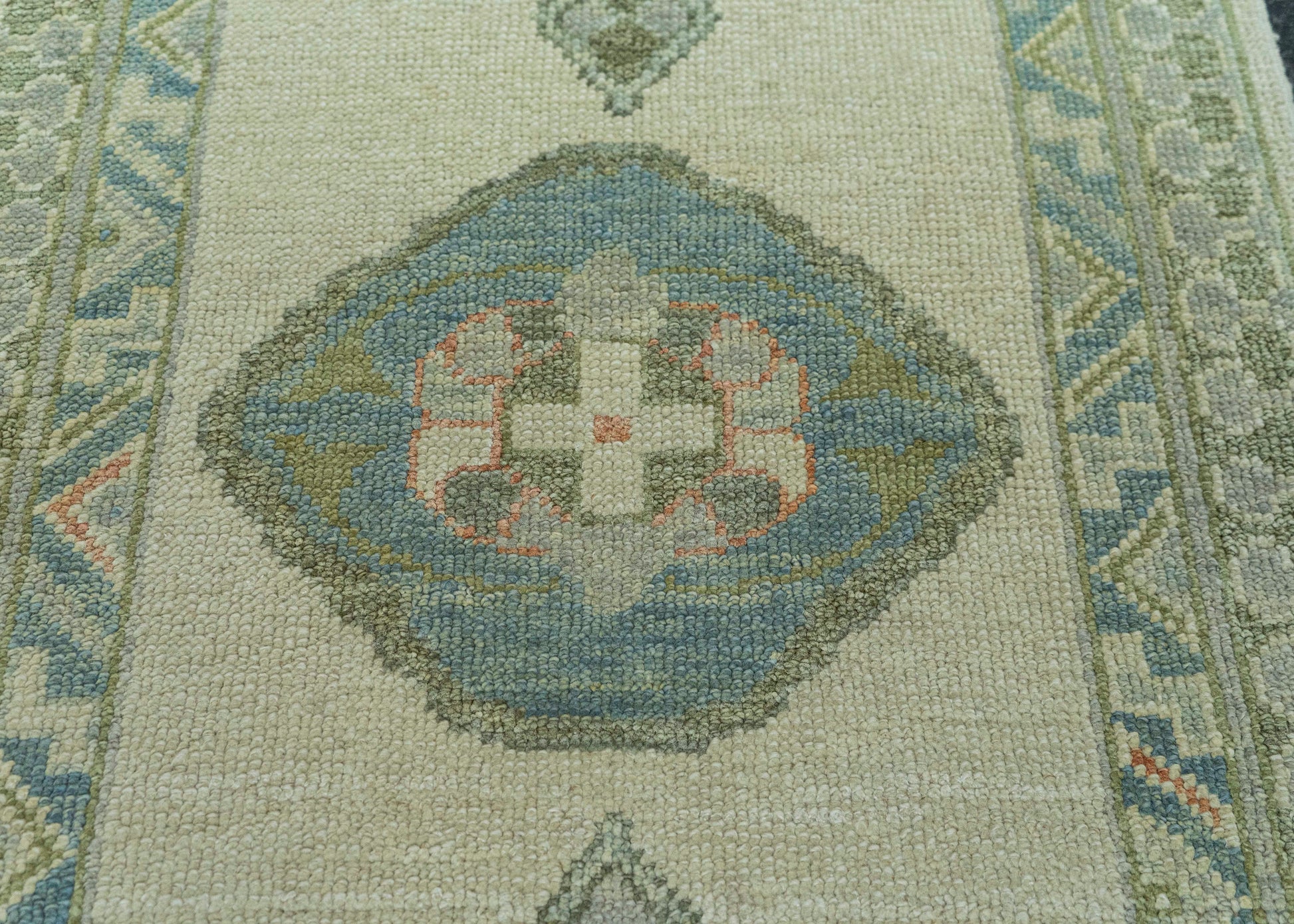 Turkish Oushak Rug 2'9" x 12'4" #19114