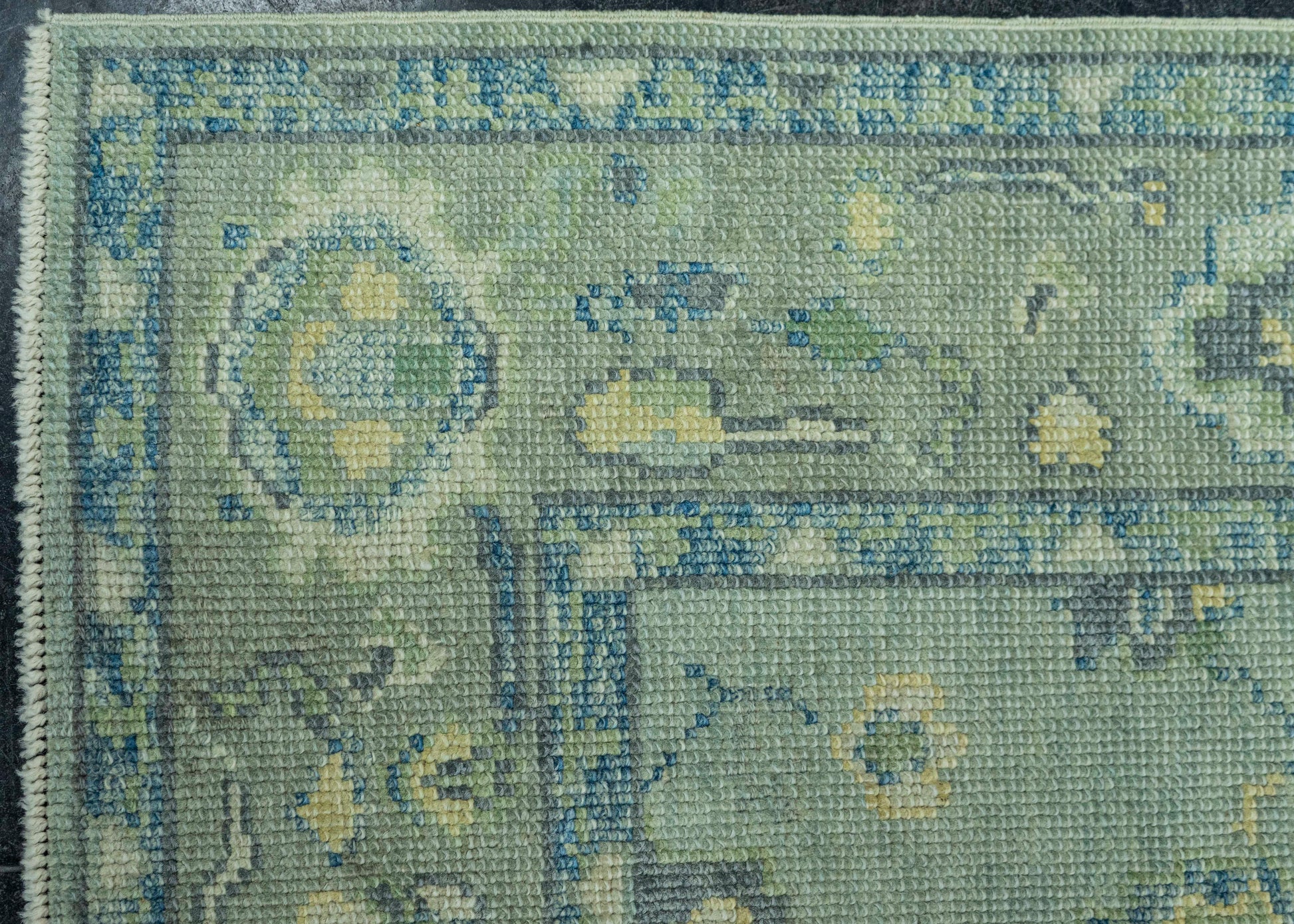 Turkish Oushak Rug 2'10" x 14'8" #19189