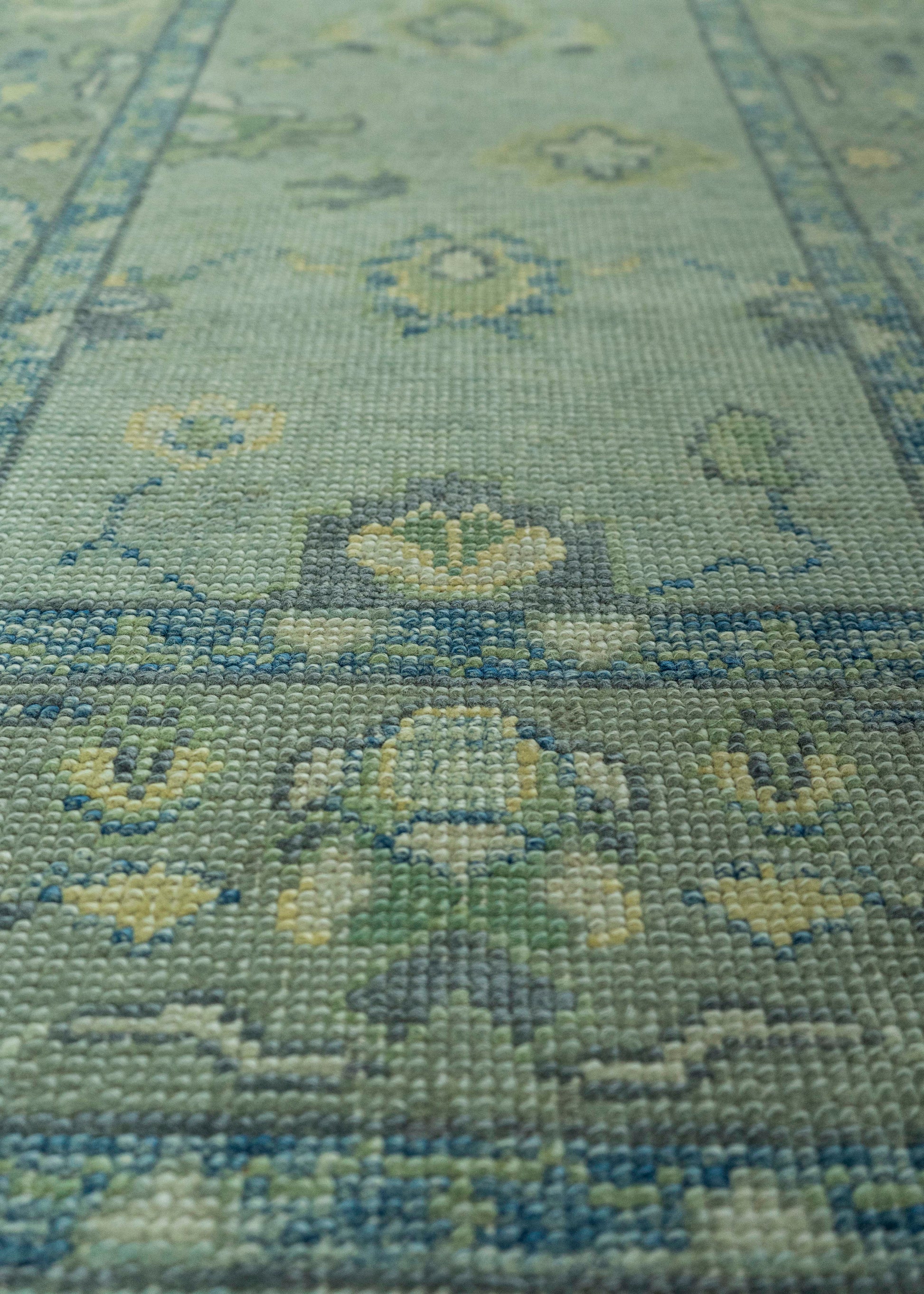 Turkish Oushak Rug 2'10" x 14'8" #19189