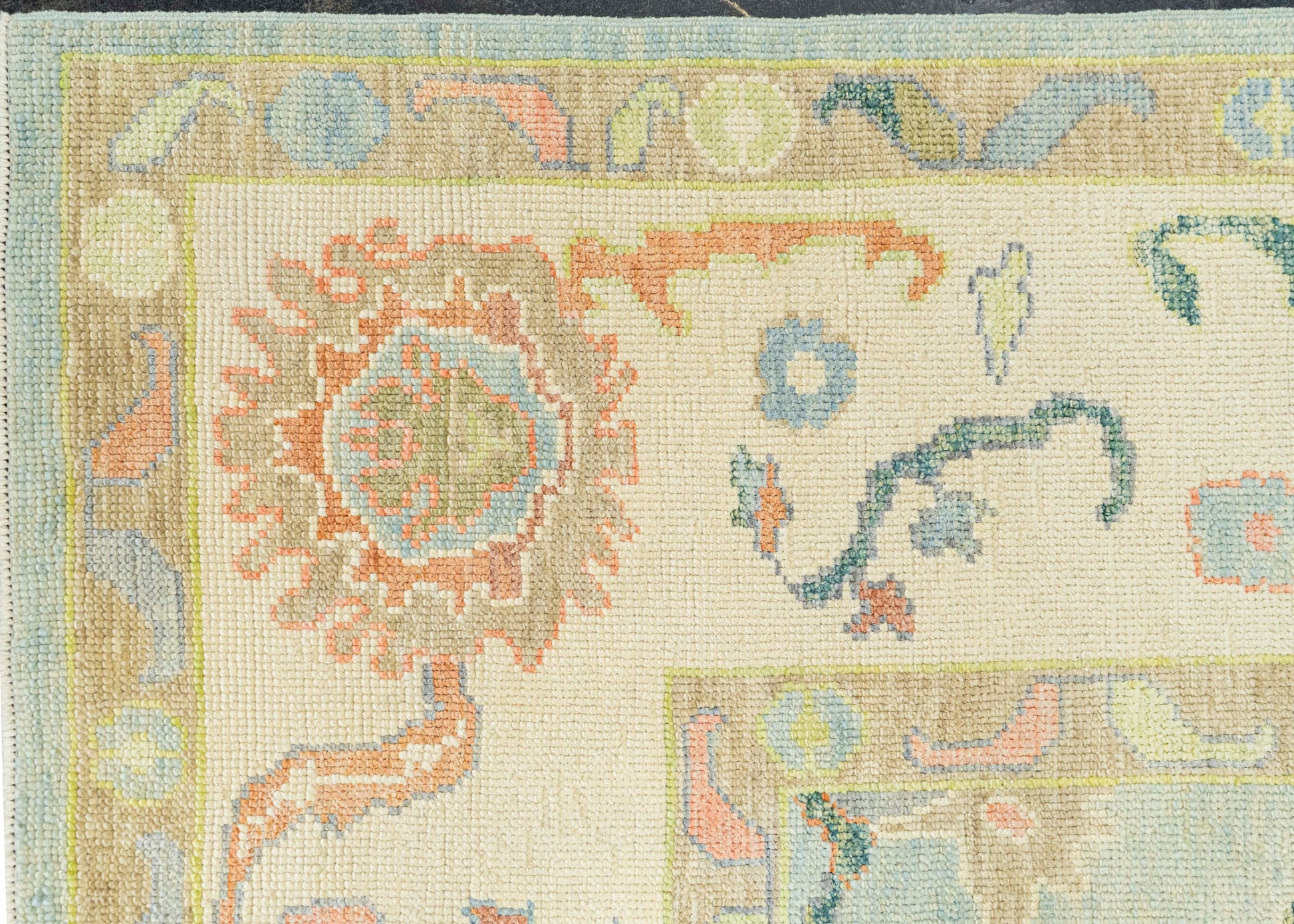 Turkish Oushak Rug 9'4" x 13' #22200