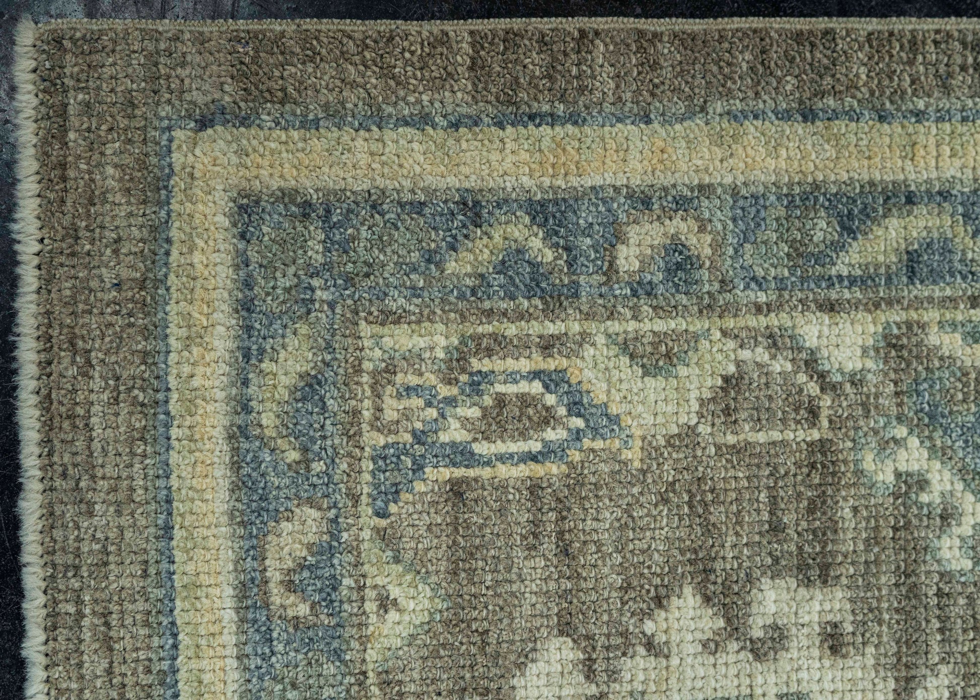 Turkish Oushak Rug 2'9" x 14' #19286