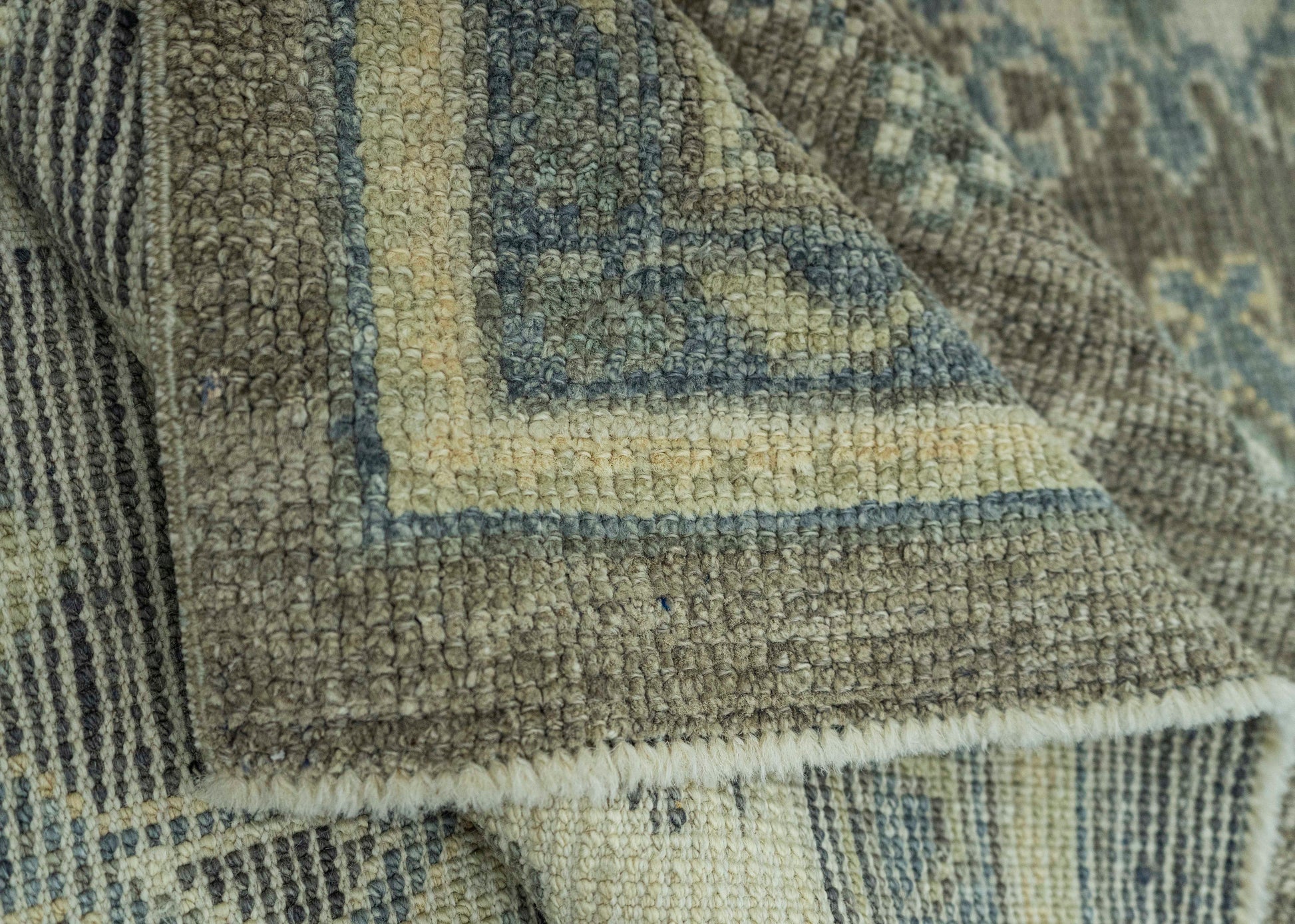 Turkish Oushak Rug 2'9" x 14' #19286