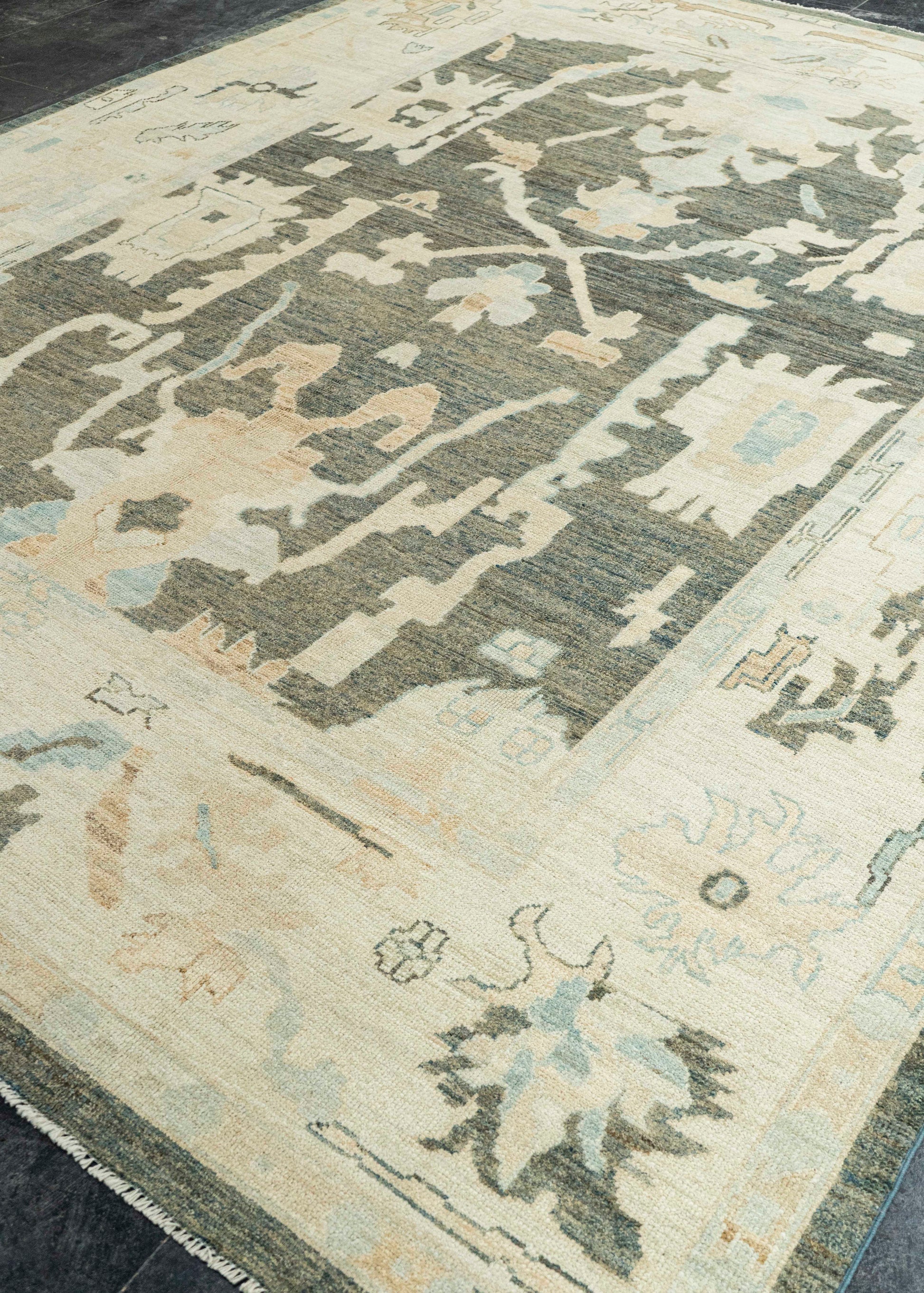 Oushak Rug 9'4" x 12'1" #22698
