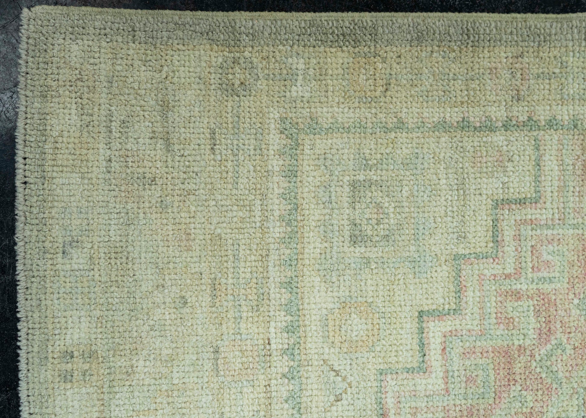Turkish Oushak Rug 3'1" x 12'6" #19261