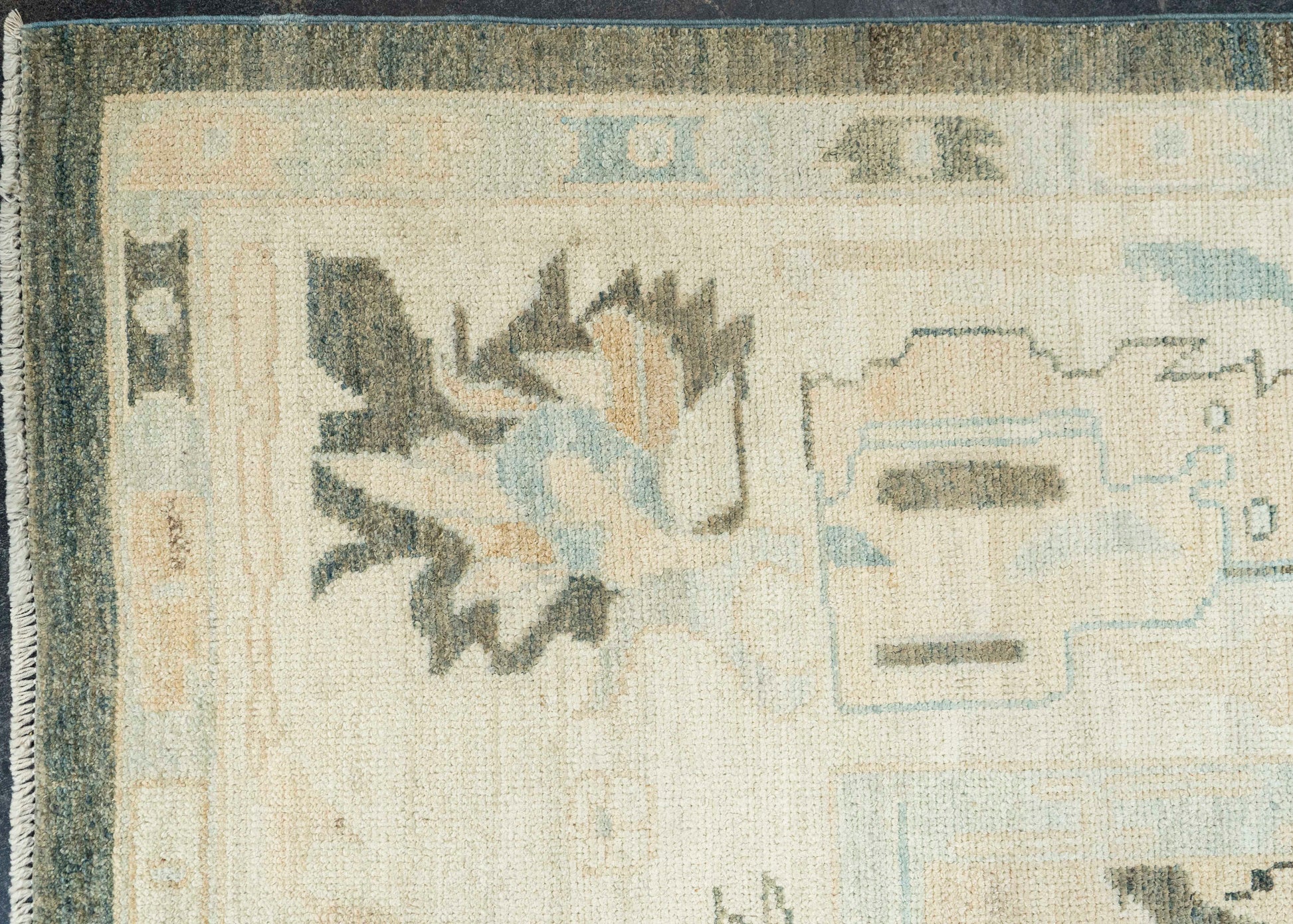 Oushak Rug 9'4" x 12'1" #22698
