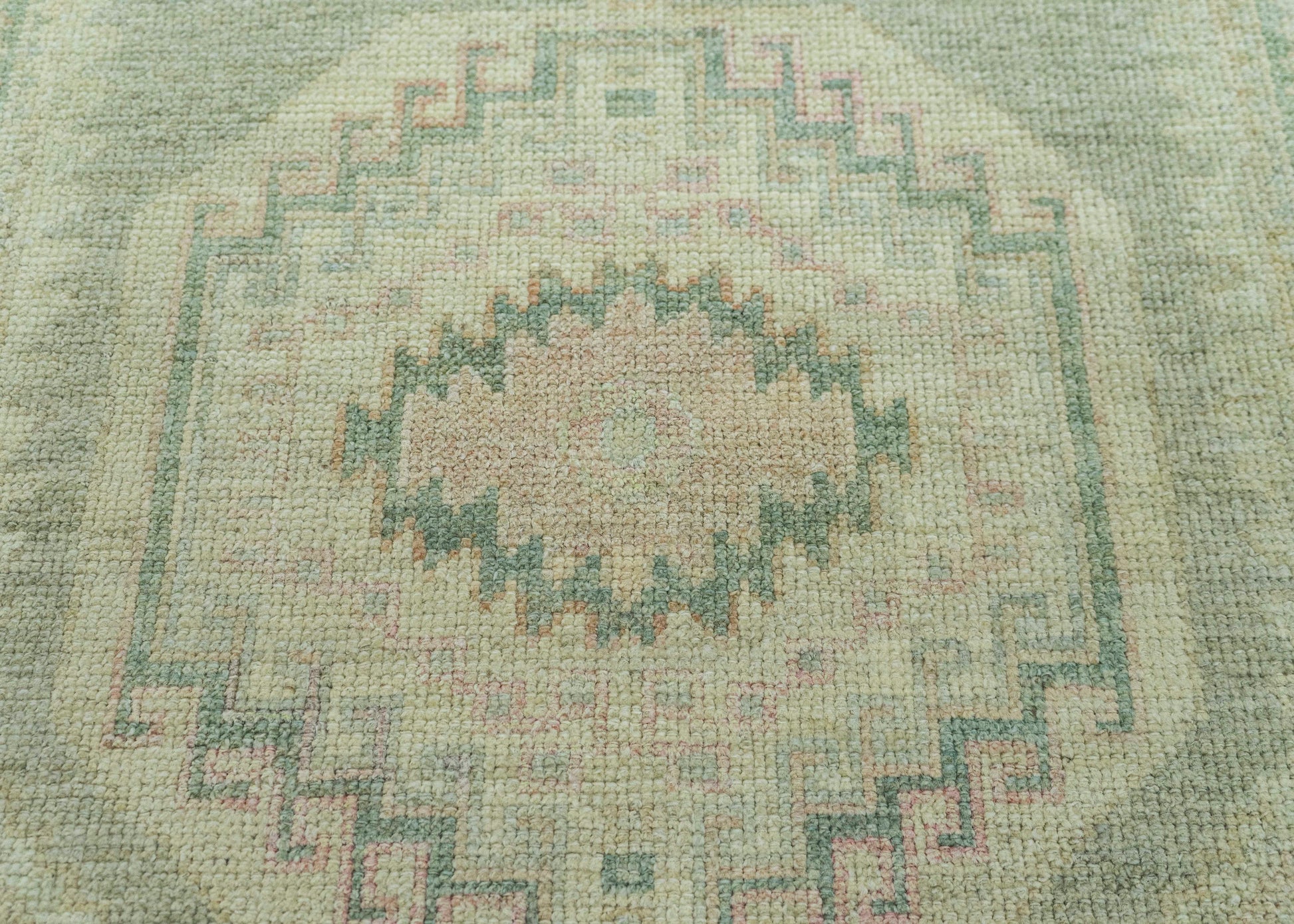 Turkish Oushak Rug 3'1" x 12'6" #19261