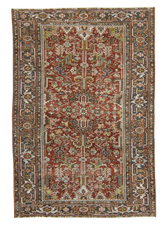 Turkish Vintage Rug 6'2" x 9' #16728