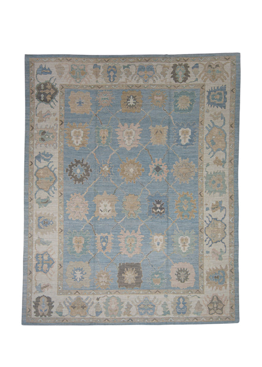 Turkish Oushak Rug 12'1" x 15'1" #6696