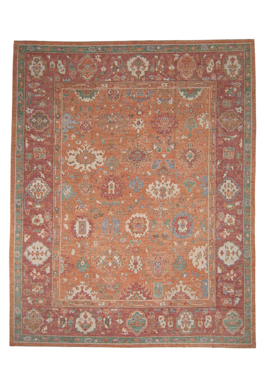Turkish Oushak Rug 12'9" x 15'11" #11663