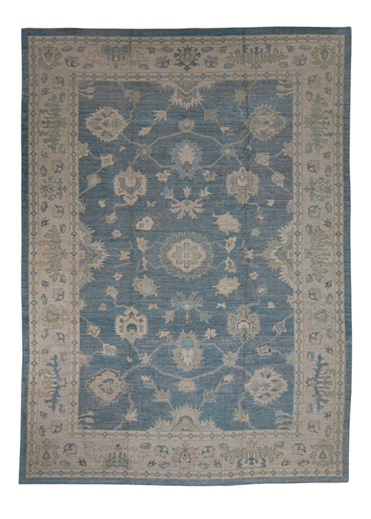 Turkish Oushak Rug 13'6" x 18'8" #12200