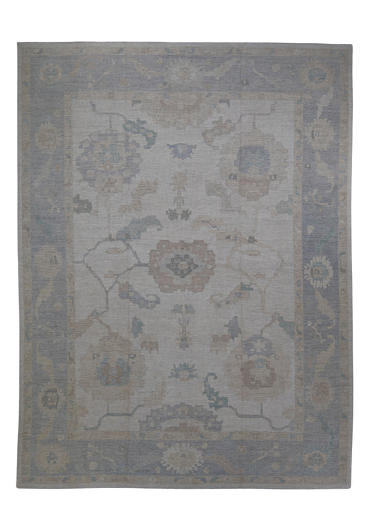 Turkish Oushak Rug 13'9" x 18'3" #11579
