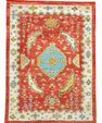 Turkish Oushak Rug 4'9" x 6'6" #19529