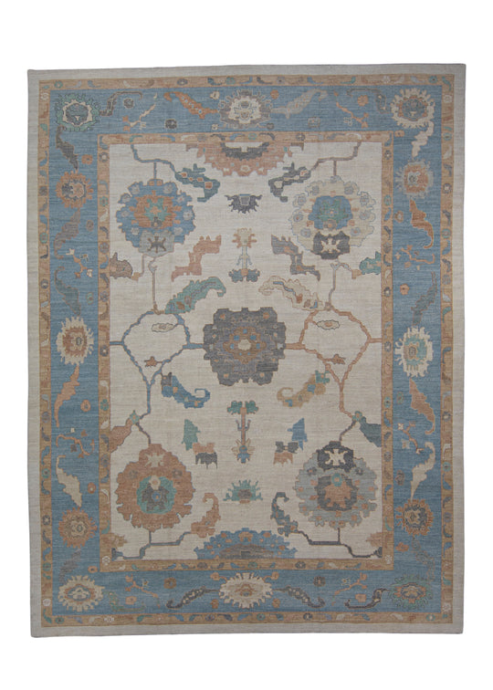 Turkish Oushak Rug 13' x 16'10" #11656