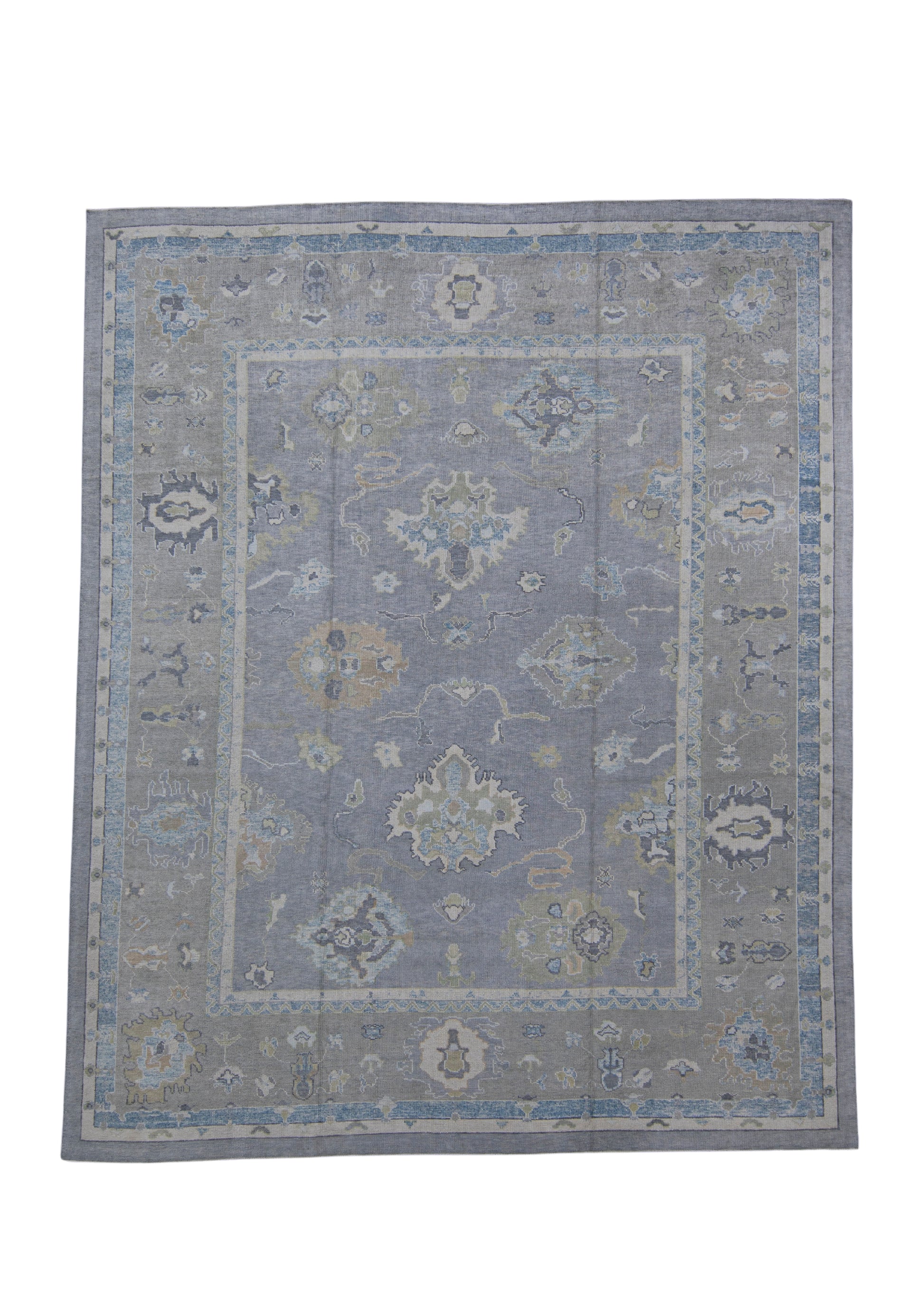 Turkish Oushak Rug 12'4" x 15' #11967