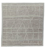 Square Hand Knotted Turkish Tulu Rug 11'4" x 11'9" #11621