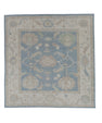 Square Turkish Oushak Rug 10' x 10'2" #11634