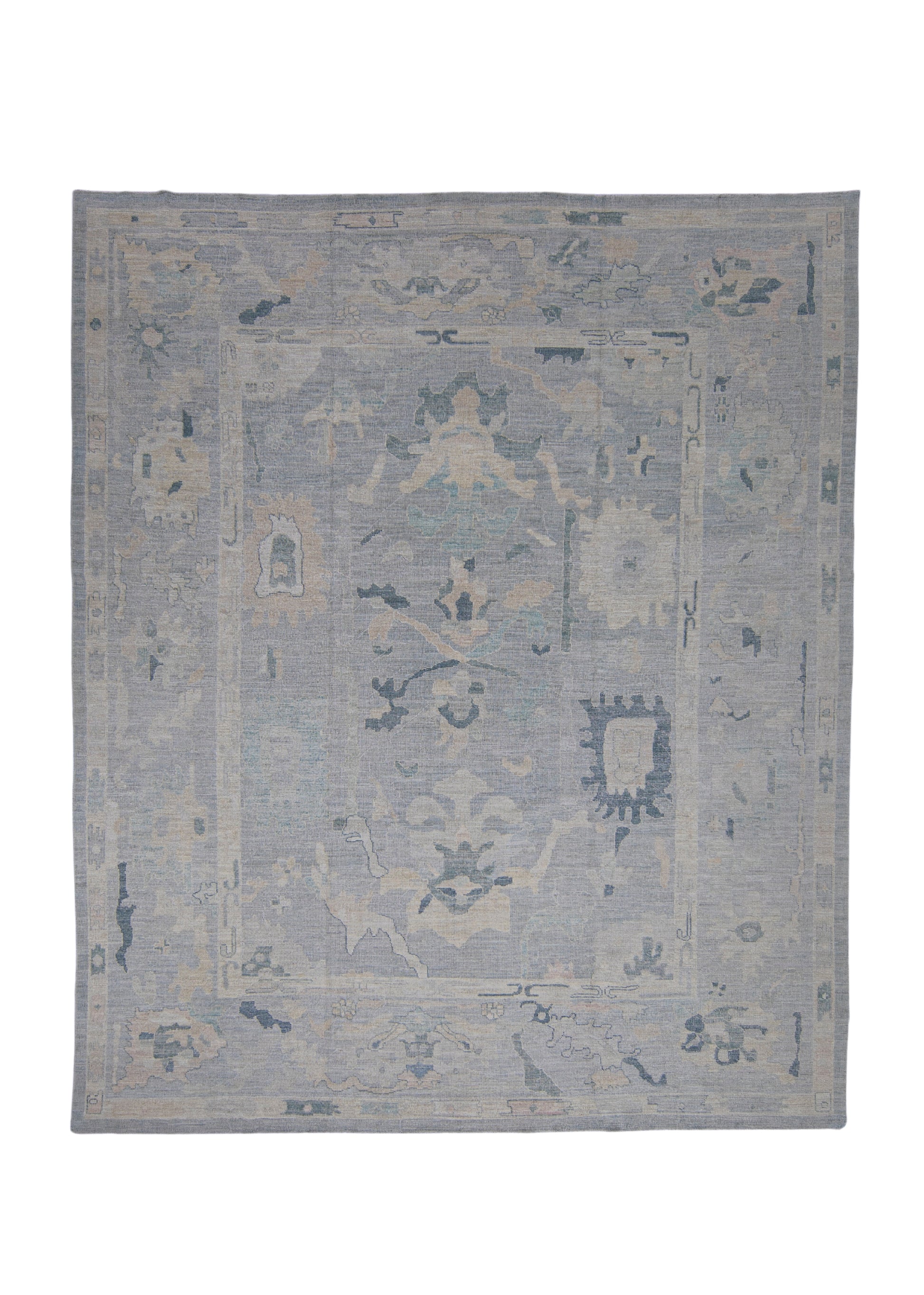 Turkish Oushak Rug 12'6" x 14'10" #7558