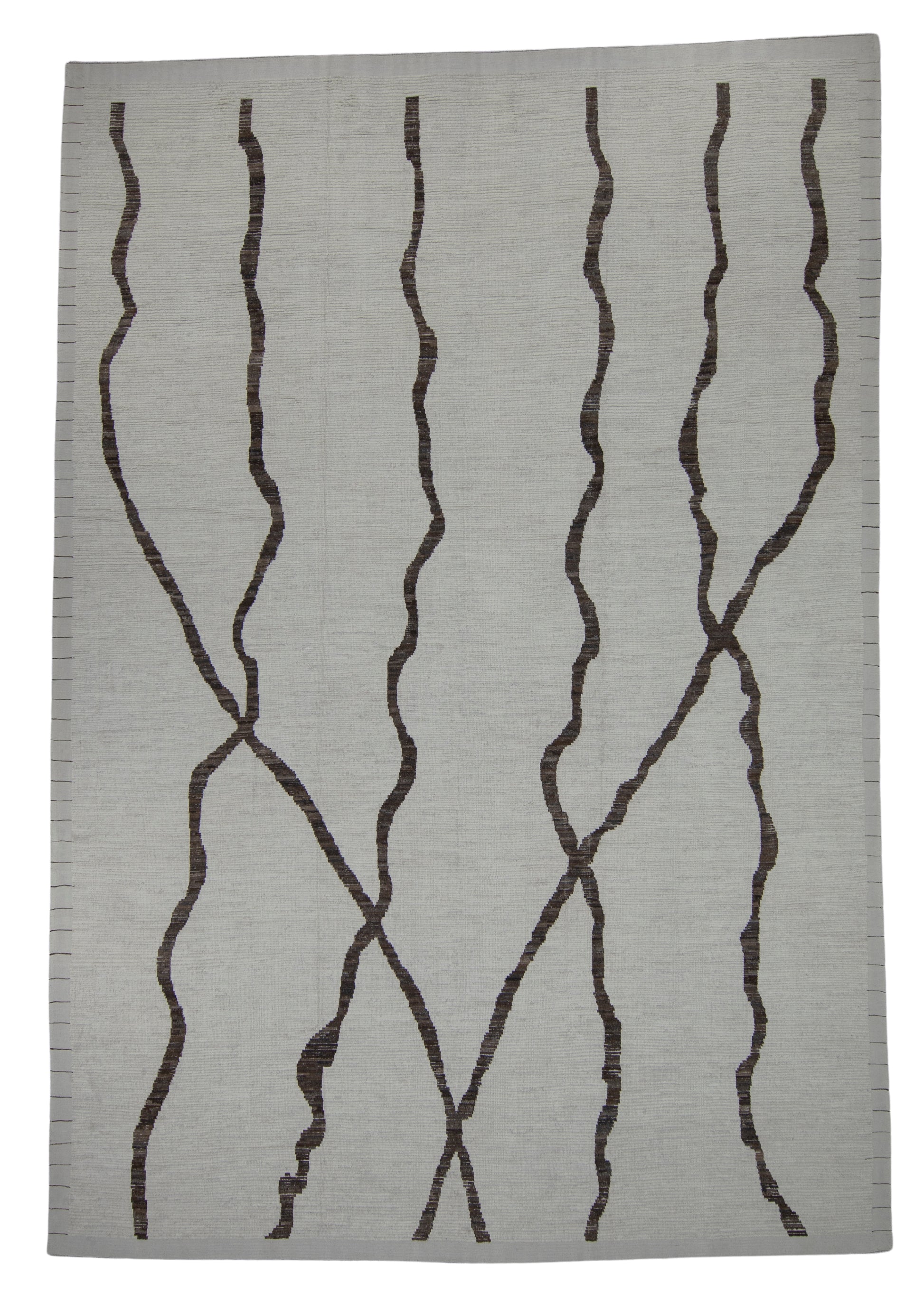 Hand Knotted Turkish Tulu Rug 12'6" x 18'2" #11691