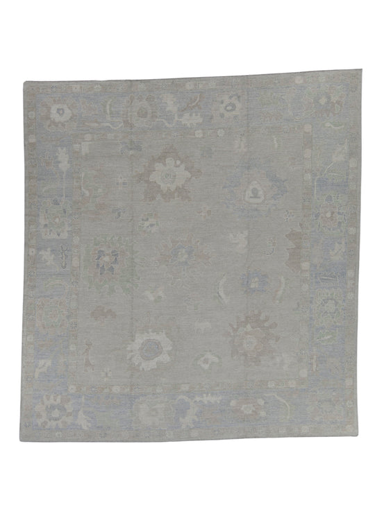 Square Turkish Oushak Rug 10'1" x 10'10" #11710