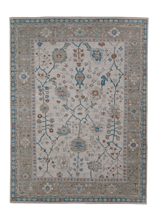 Oushak Rug 9' x 12'3" #AR-505