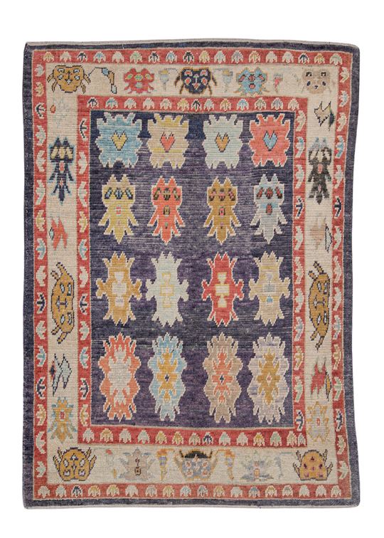 Turkish Oushak Rug 5'7" x 7'10" #4505