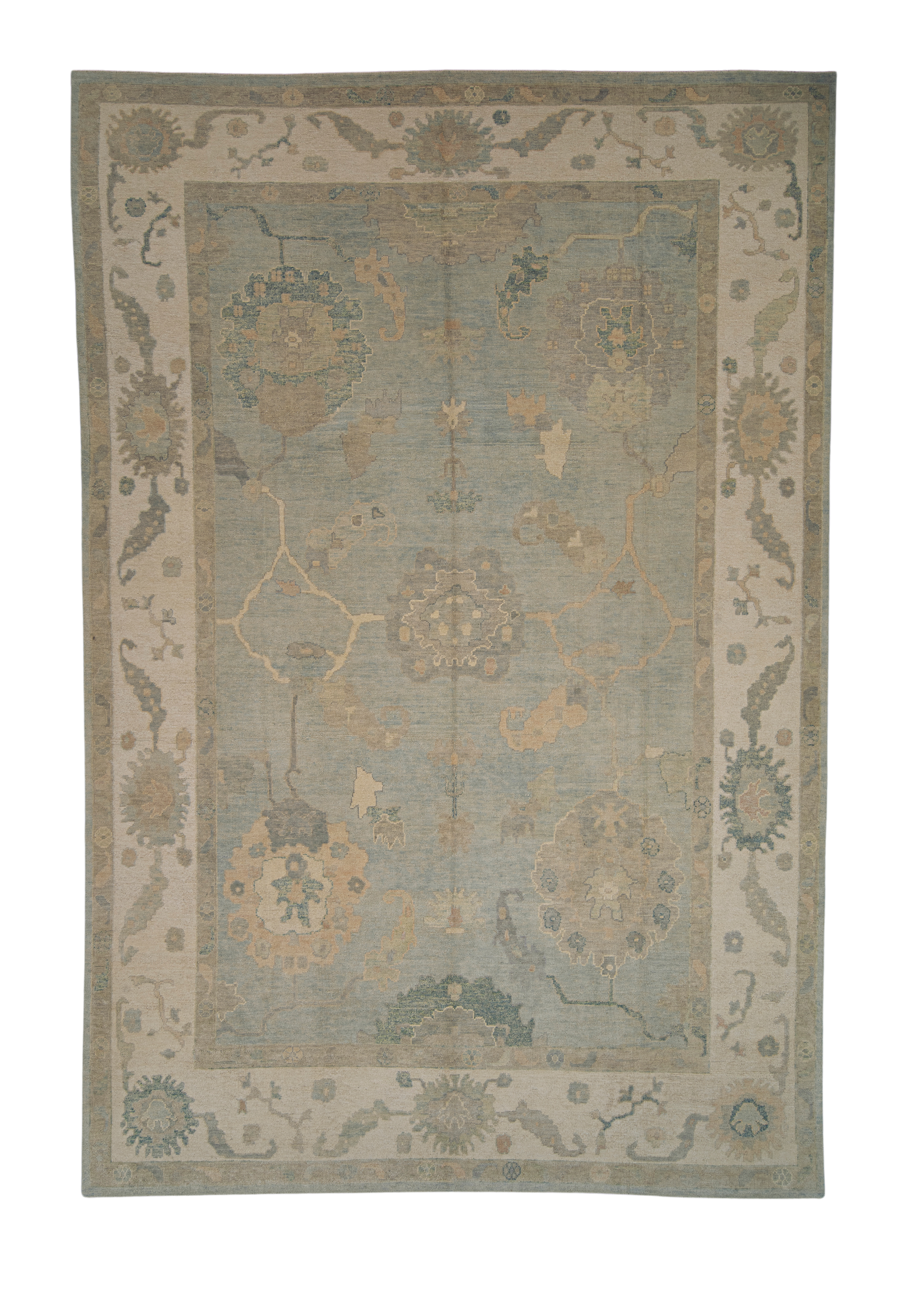 Turkish Oushak Rug 9'11" x 14'8" #12094