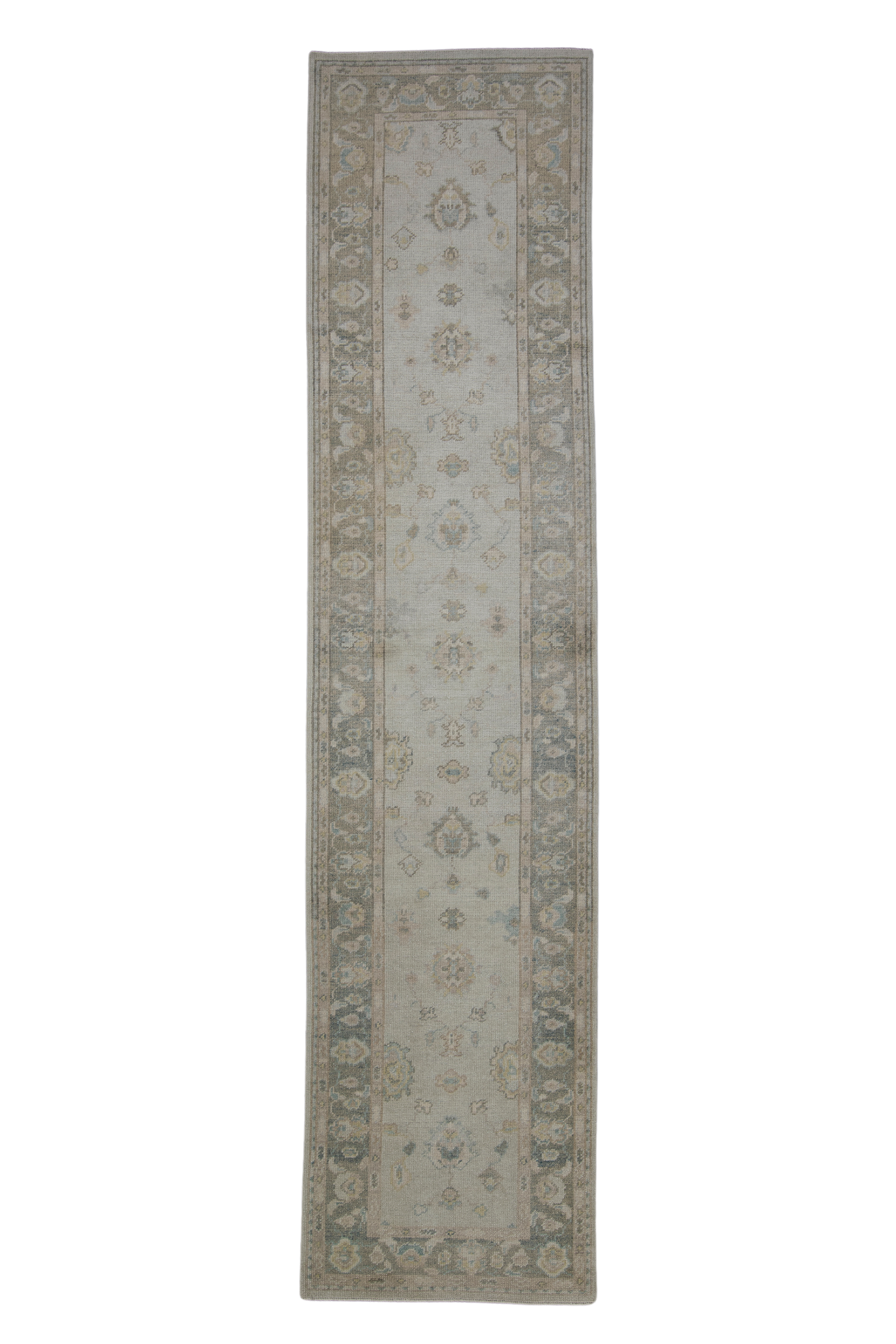 Turkish Oushak Rug 2'11" x 12'8" #2335