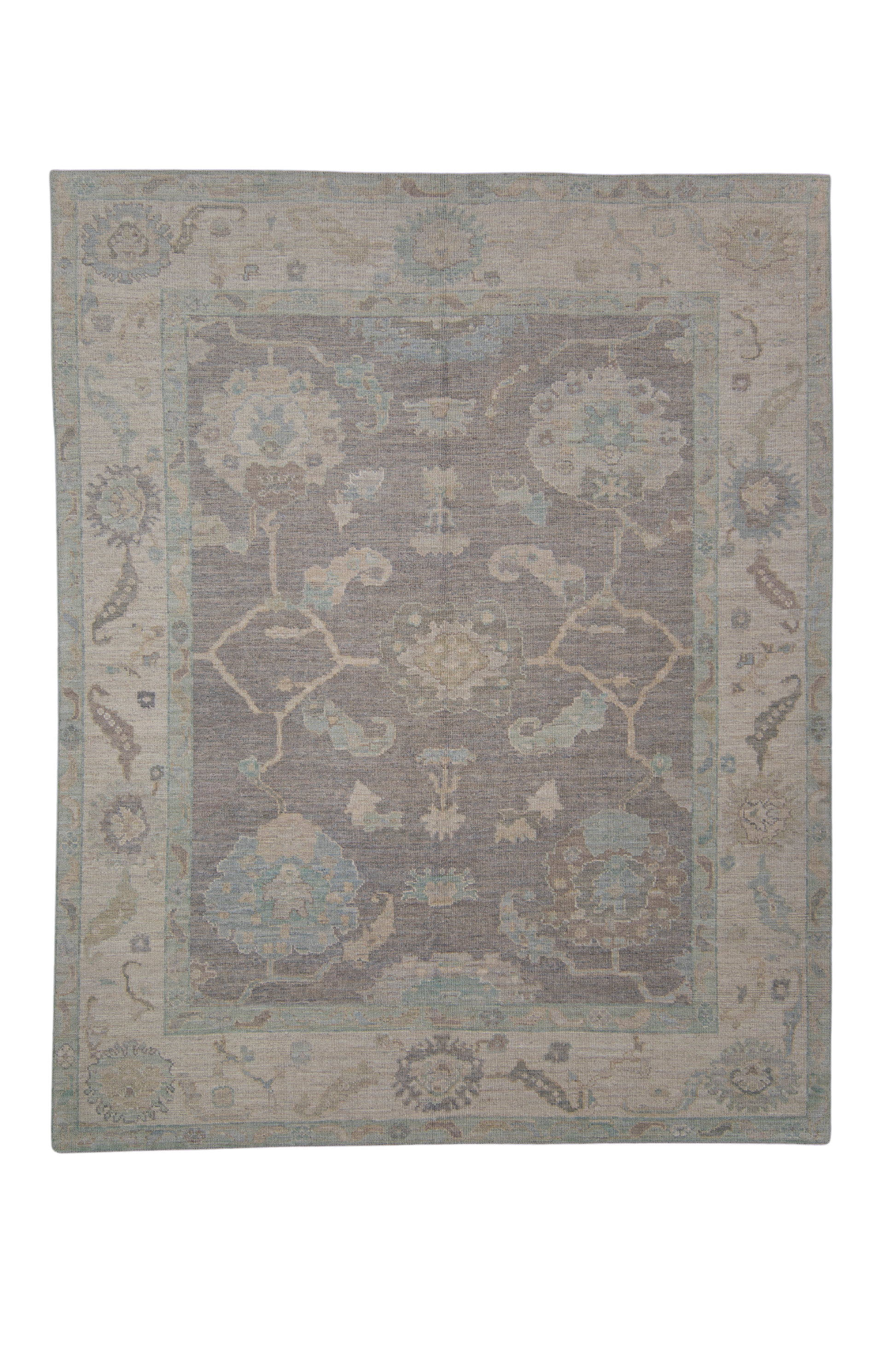 Turkish Oushak Rug 7'11" x 9'10" #11733