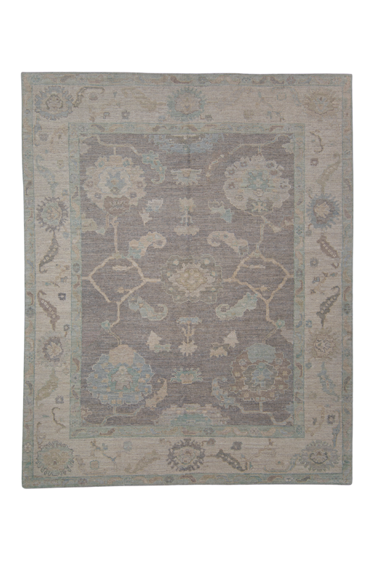 Turkish Oushak Rug 7'11" x 9'10" #11733