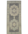 Turkish Oushak Rug 2'8" x 6'3" #12122