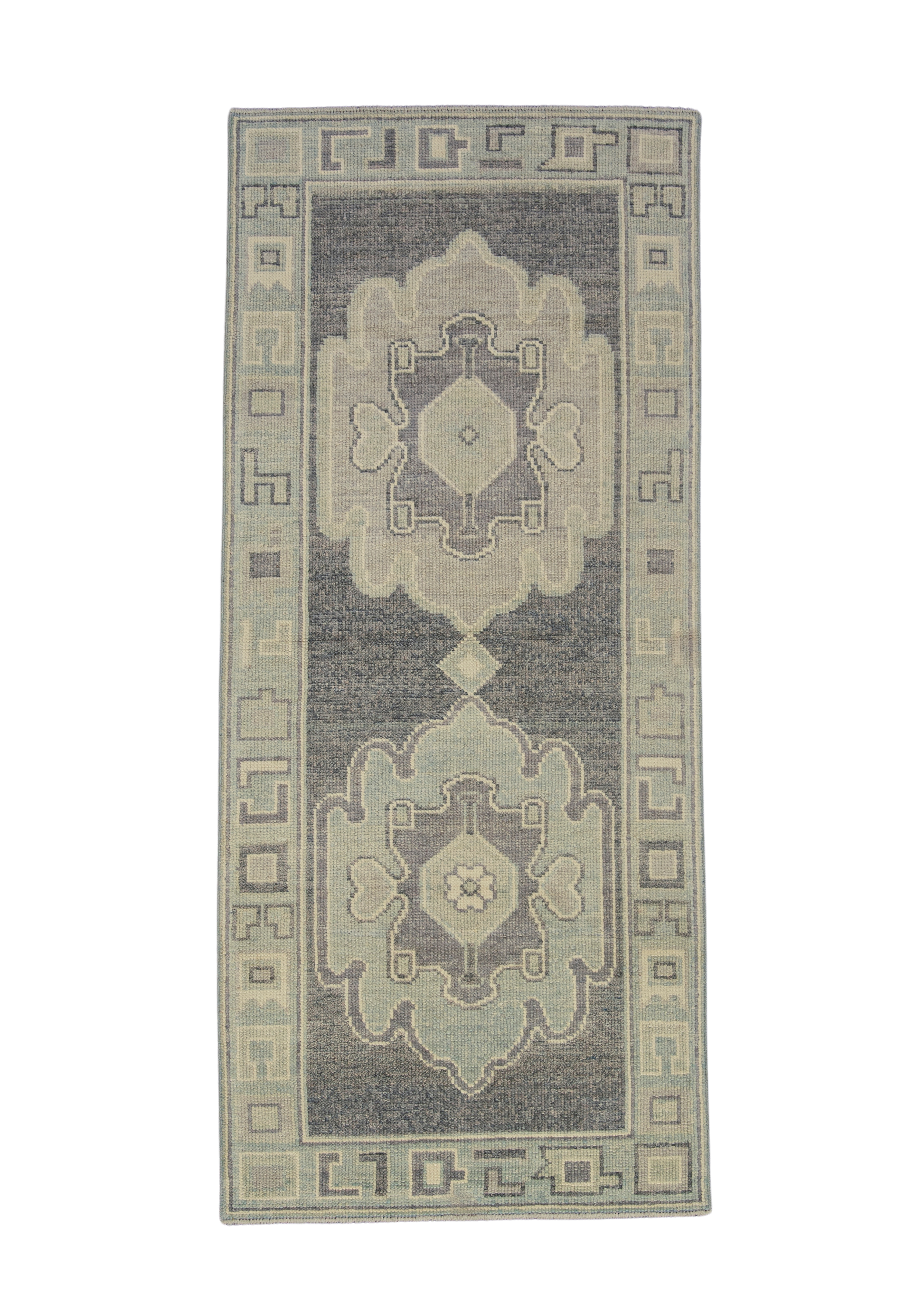 Turkish Oushak Rug 2'8" x 6'3" #12122